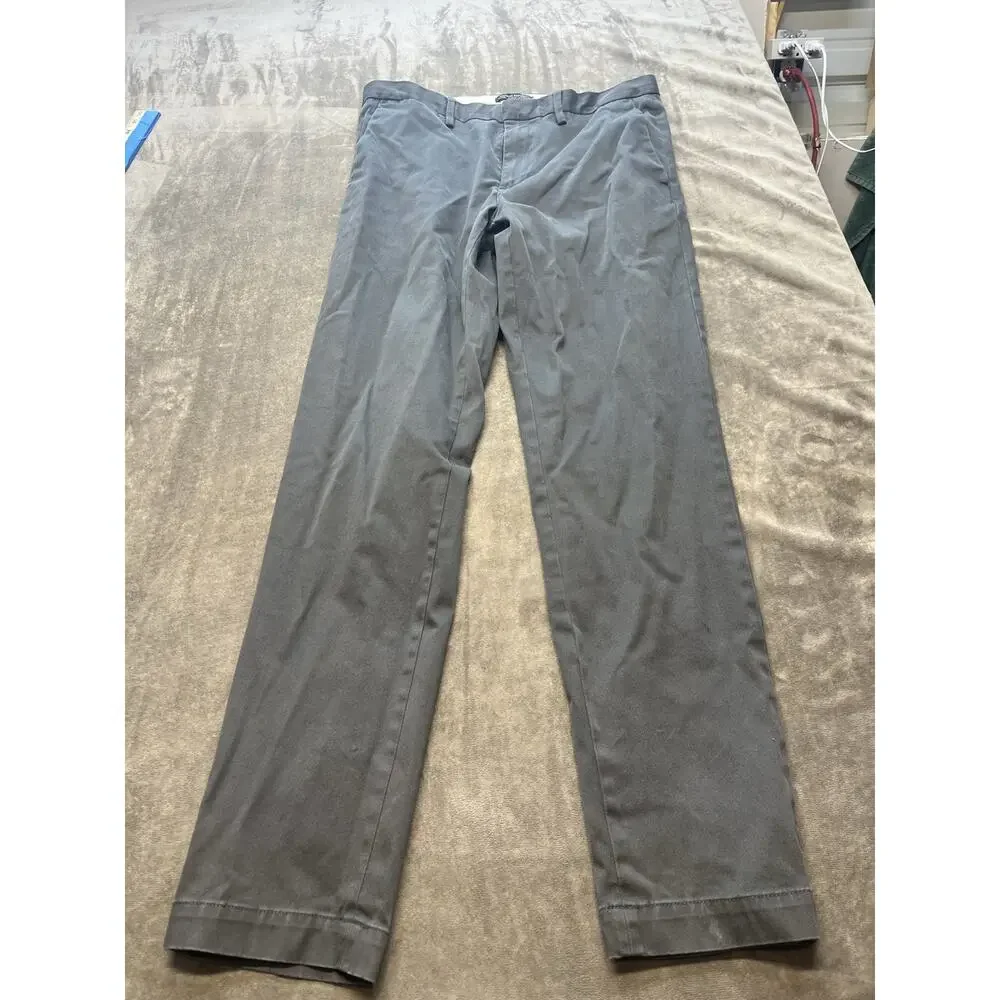 Banana Republic Pants‎ Mens 33x34 gray Mason Athletic Tapered Fit Stretch